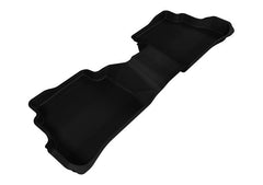 13-16 Mazda CX-5 Floor Mat Set - Rear - Black Patch Performance - 3DMAL1MZ03821509