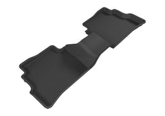 Mazda Floor Mat Set - Rear - Black Patch Performance - 3DMAL1MZ05821509