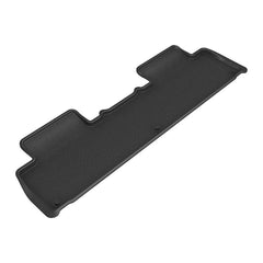 22 - 23 Rivian R1S Floor Mat Set - Rear - Black Patch Performance - 3DMAL1RI00121509