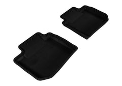 Subaru Floor Mat Set - Rear - Black Patch Performance - 3DMAL1SB00821509