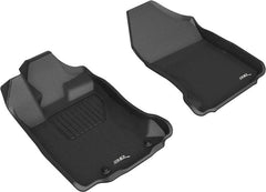 Subaru Floor Mat Set - Front - Black Patch Performance - 3DMAL1SB02811509