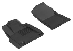 Toyota (Crew Cab Pickup/Standard Cab Pickup) Floor Mat Set - Front - Black Patch Performance - 3DMAL1TY14911509