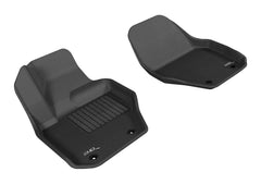 Volvo Floor Mat Set - Front - Black Patch Performance - 3DMAL1VV01511509