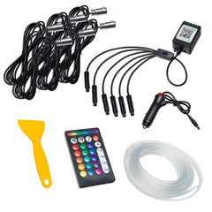 4233-333-6 - Fiber Optic LED Interior Kit - ColorSHIFT (6PCS) - Electrical, Lighting and Body from Black Patch Performance