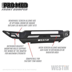 WES Pro-Mod Bumpers - Bumpers, Grilles & Guards from Black Patch Performance