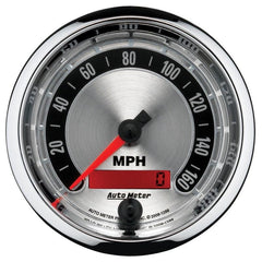 5 PC. GAUGE KIT, 3-3/8 in. & 2-1/16 in. , ELEC. SPEEDOMETER, AMERICAN MUSCLE - Gauges & Pods from Black Patch Performance