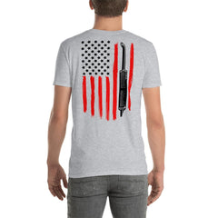 All American T-Shirt - Black Patch Performance - 5244194_503