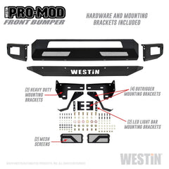 WES Pro-Mod Bumpers - Westin - Bumpers, Grilles & Guards