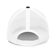 Richardson 112 Stencil Style Logo Hat - White Ink - Black Patch Performance - 5921324_11420