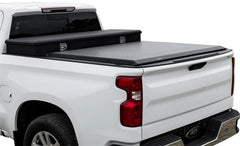 Chevrolet, GMC (Bed Length: 79.4Inch) Tonneau Cover - Black Patch Performance - 62389