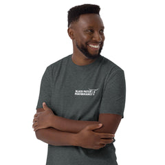 Stack and Flag Shirt with Small Black Patch Logo - Black Patch Performance - 7565235_496