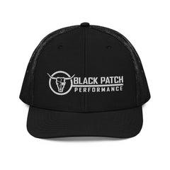 Richardson 112 Black Patch Logo Hat - Black Patch Performance - 9088325_11417