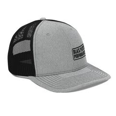 Richardson 112 Stencil Style Logo Hat - Black Thread - Black Patch Performance - 9230915_11421