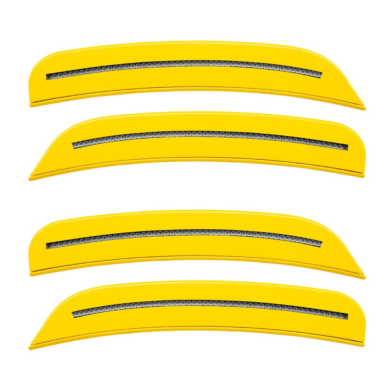 9896-019 - 2015-2018 Dodge Charger Concept Sidemarker Set - Clear - Electrical, Lighting and Body from Black Patch Performance