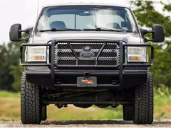 1999-2007 Ford F250/F350Steelcraft HD Series Gloss Black Front Bumper - HD11300R