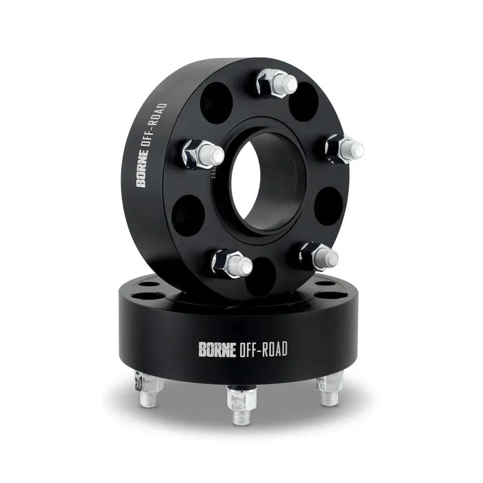 Borne Off-Road Wheel Spacers - 5x139.7 - 77.8CB - 50 - 9/16 - Black