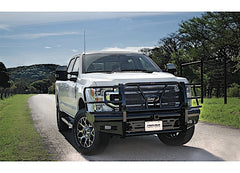 17-22 Ford F250/F350 Frontier Truck Gear Commercial Series Gloss Black Front Bumper - 170117005