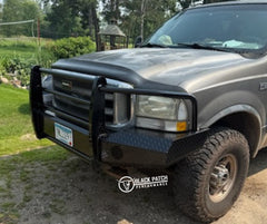 [PRE-ORDER] 99-04 Ford F250/F350 Trail FX Front Diamond Plate Bumper - Made in the USA