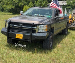 [PRE-ORDER] 07.5-10 Chevrolet 2500/3500 Trail FX Front Diamond Plate Bumper - Made in the USA