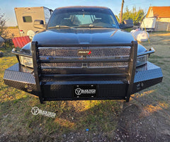 94-02 Dodge Ram 2500/3500 Trail FX Front Diamond Plate Bumper - Made in the USA