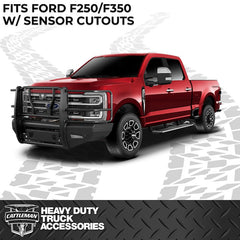 [Scratch & Dent] 23-26 Ford F250/F350 Cattleman HD Pipe Series Bumper w/ Sensors