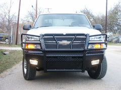 03-07 Chevrolet 1500 Frontier Truck Gear Original Series Gloss Black Front Bumper - 300203009