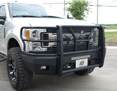 17-22 Ford F250/F350 Steelcraft Elevation Series Textured Black Front Bumper - al6011380cc