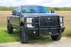 2023-2026 Ford F250/F350 Steelcraft HD Series Gloss Black Front Bumper - HD11390RCCW