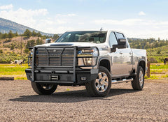 2020-2023 Chevrolet Silverado 2500/3500 Steelcraft HD Series Gloss Black Front Bumper - HD10447RCW