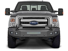 11-16 Ford F250/F350 Steelcraft Fortis Series Textured Black Front Bumper - 7111370hp