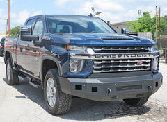 20-23 Chevrolet Silverado 2500/3500 Steelcraft Fortis Series Textured Black Front Bumper - 7110447