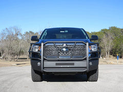 14-21 Toyota Tundra Steelcraft Elevation Series Textured Black Front Bumper - 6013380c