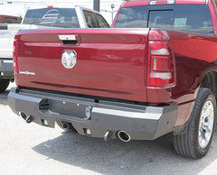 19-24 Ram 1500 Steelcraft Fortis Series Textured Black Rear Bumper - 7622270