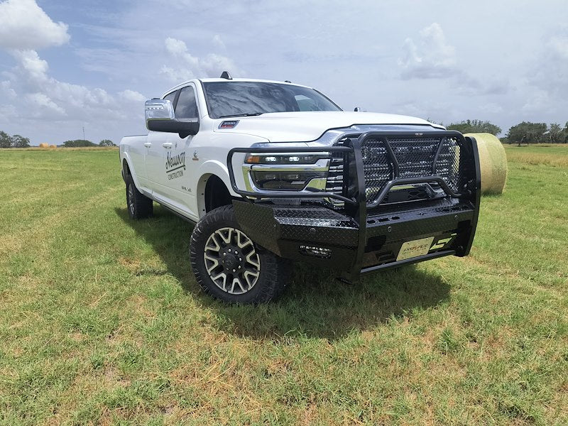 25-26 Ram 2500/3500 Frontier Truck Gear Original Series Gloss Black Front Bumper - 300425006