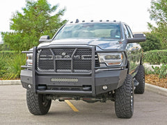 19-24 Ram 2500/3500 Steelcraft Elevation Series Textured Black Front Bumper - 6012280c