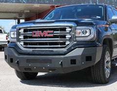 16-18 GMC Sierra 1500 Steelcraft Fortis Series Textured Black Front Bumper - 7110470