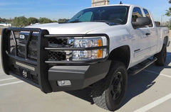 11-14 Chevrolet Silverado 2500/3500 Steelcraft Elevation Series Textured Black Front Bumper - al6010410