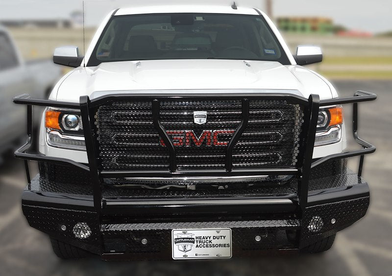 [Scratch & Dent] 15-19 GMC 2500/3500 Cattleman HD Pipe Series Bumper w/ Sensors