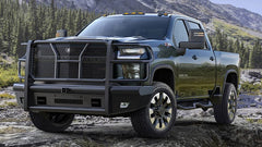 2020-2023 Chevrolet Silverado 2500/3500 Steelcraft HD Series Gloss Black Front Bumper - HD10447RC