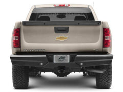 07-13 Chevrolet Silverado 1500 Steelcraft Elevation Series Textured Black Rear Bumper - 6520400