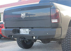 09-25 Ram 1500 Steelcraft Fortis Series Textured Black Rear Bumper - 7622260