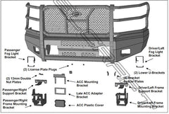 18-20 Ford F150 Steelcraft Elevation Series Textured Black Front Bumper - al6011420cc