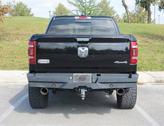 19-24 Ram 1500 Steelcraft Elevation Series Textured Black Rear Bumper - 6522270