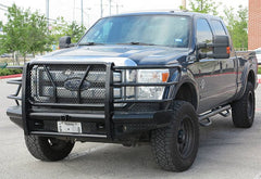 2011-2016 Ford F250/F350 Steelcraft HD Series Gloss Black Front Bumper - HD11370R