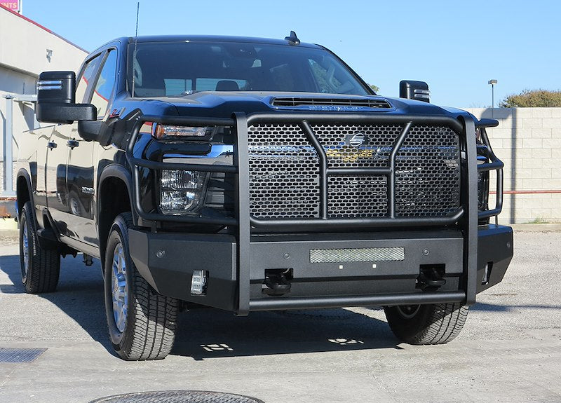 24-26 Chevrolet Silverado 2500/3500 Steelcraft Elevation Series Textured Black Front Bumper - 6010444c