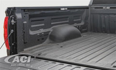 LOMAX FOLDING HARD COVER Tonneau Cover for 07-21 Toyota Tundra 5' 6" Box w/ Deck Rail (Urethane) - Black Patch Performance - ACCB3050059