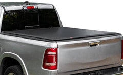 Dodge (Bed Length: 96.0, 97.9, 98.3Inch) Tonneau Cover - Black Patch Performance - ACCE44129