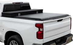 Chevrolet, GMC (Bed Length: 69.9Inch) Tonneau Cover - Black Patch Performance - ACCE62369