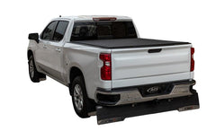 LOMAX PROFESSIONAL SERIES Tonneau Cover for 14-18 Chevy/GMC 1500 5' 8" Box (Blk Diamond) - Black Patch Performance - ACCEB0020019