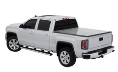 LOMAX PROFESSIONAL SERIES Tonneau Cover for 19-ON Chevy/GMC 1500 5' 8" Box w/o Bedside Storage Box (Blk Diamond) - Black Patch Performance - ACCEB0020079